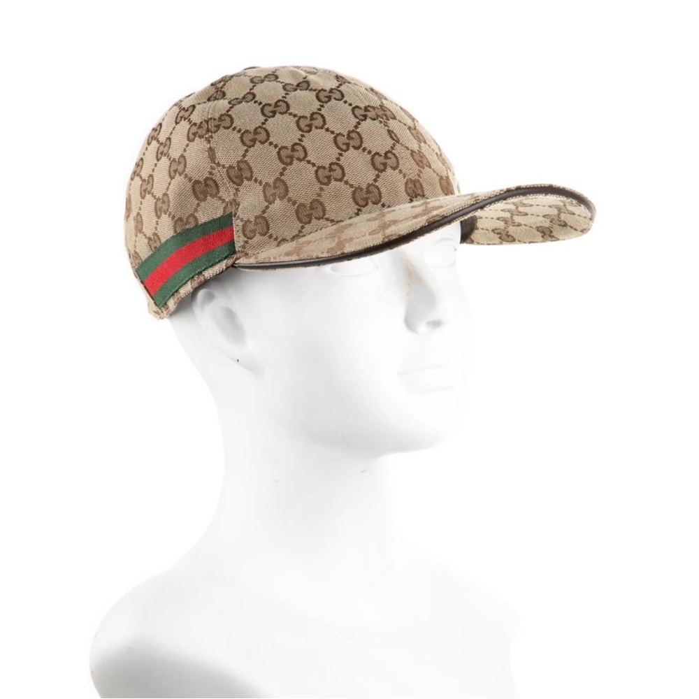 Gucci canvas baseball cap